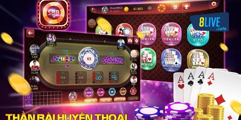 Top game bài đổi thưởng có mặt tại nhà cái